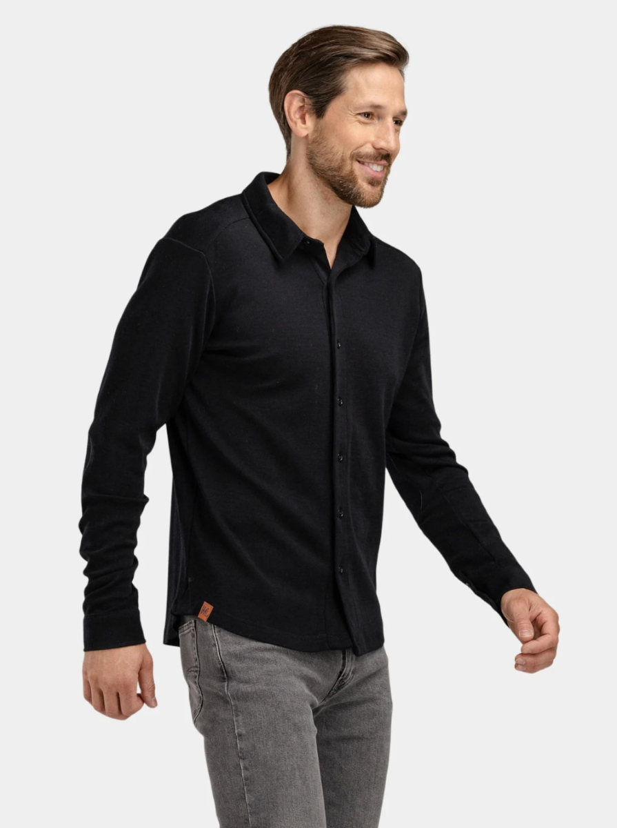 Bilde av WoolLand  Vefsna Shirt Man F00 Black