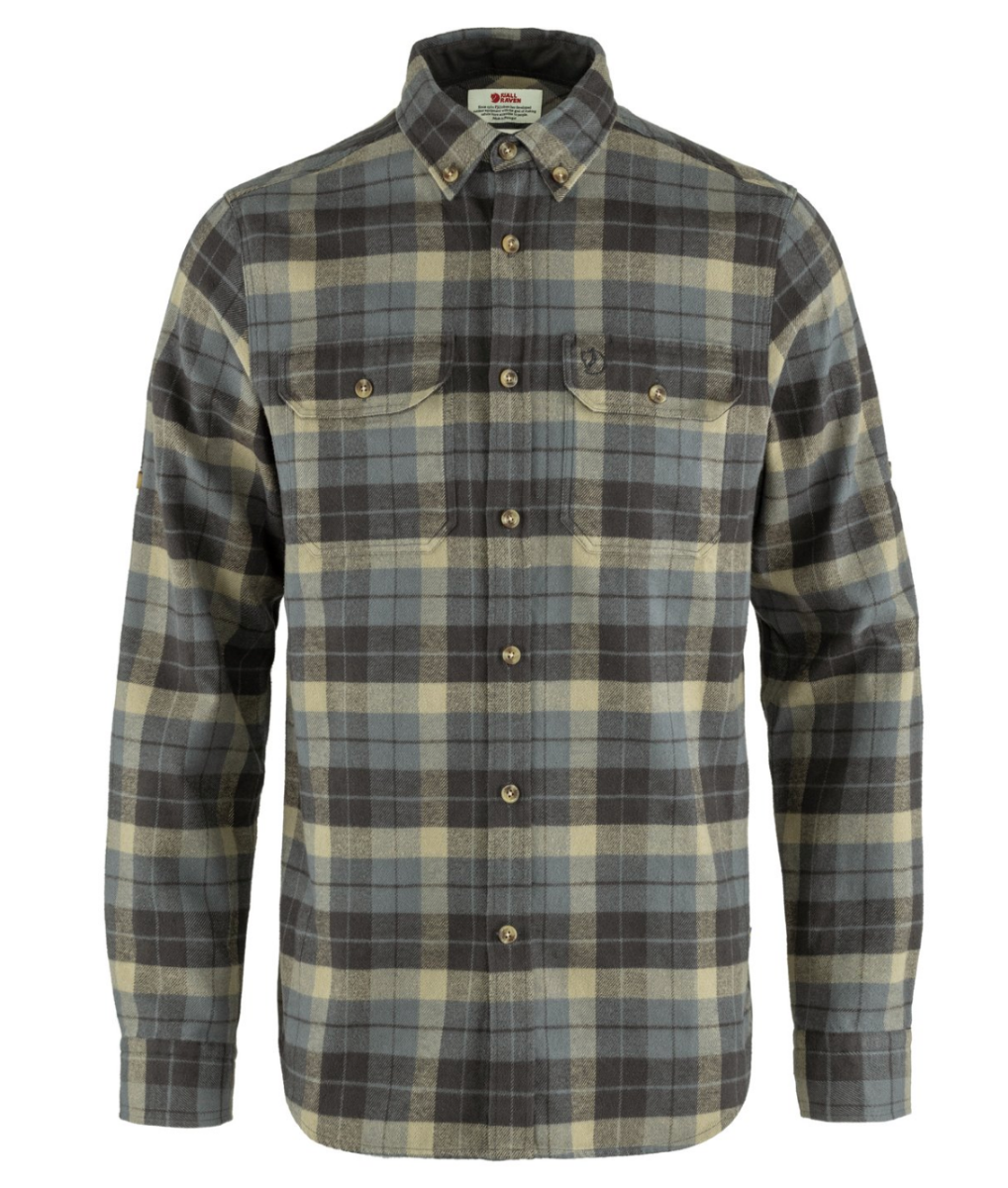 Bilde av Fjällräven  Singi Heavy Flannel Shirt M 046-018 Super Grey-Stone Grey