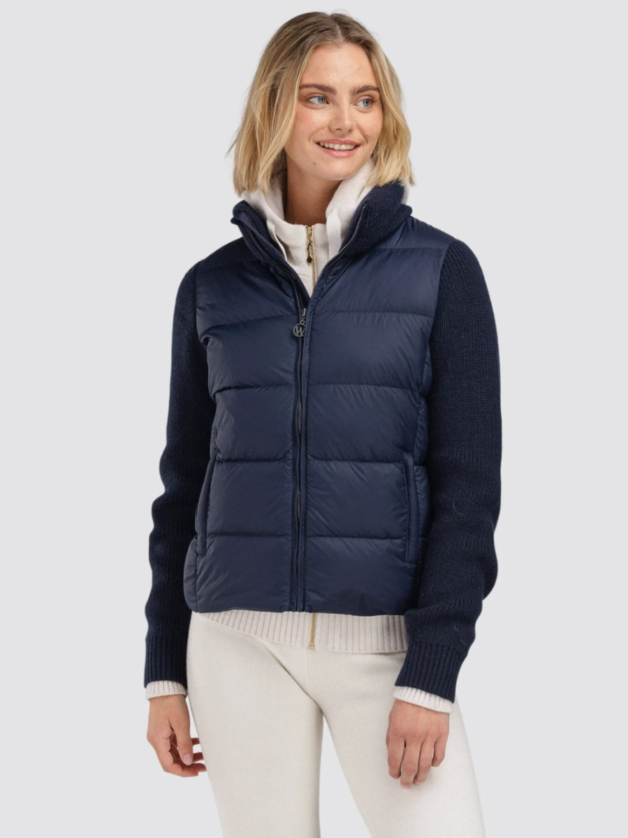 Bilde av WoolLand  Snøfjellet jacket Woman B10 Dark Blue