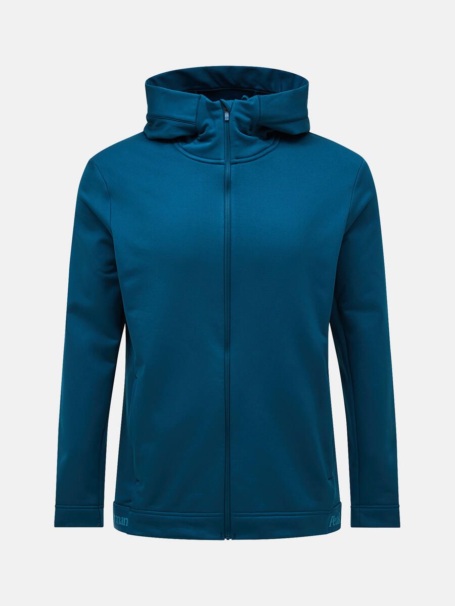 Bilde av Peak Performance  M Rider Zip Hood Hydro Fresh/Infinity Teel