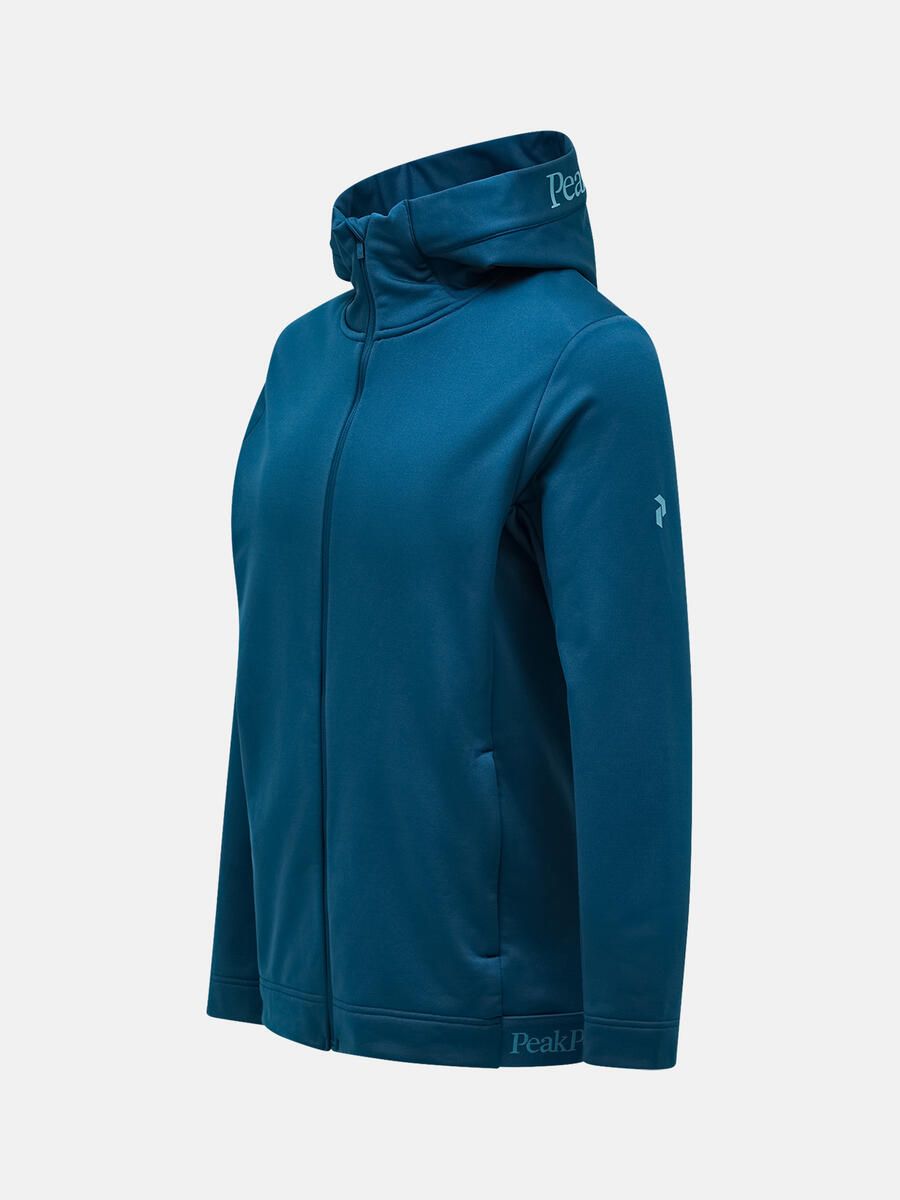 Bilde av Peak Performance  M Rider Zip Hood Hydro Fresh/Infinity Teel