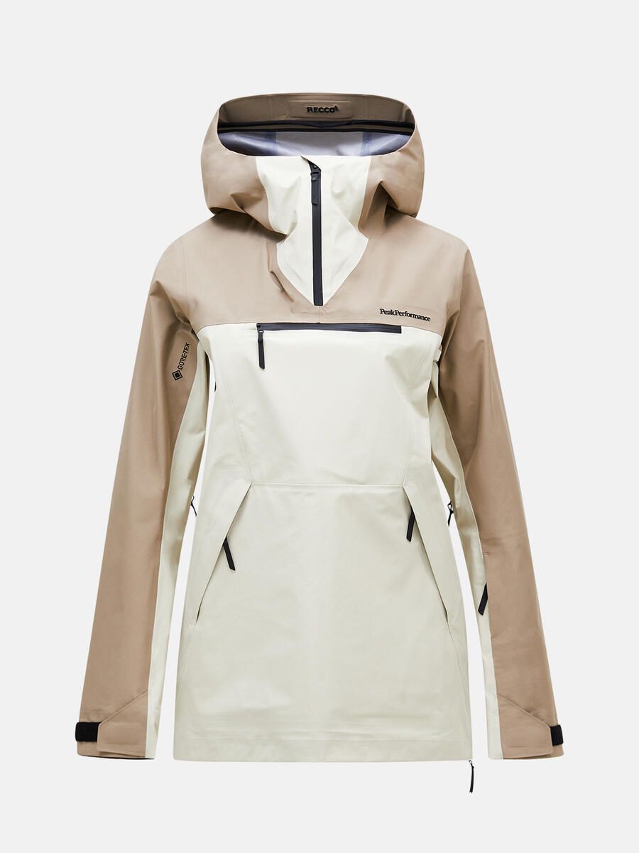 Bilde av Peak Performance  W Vertical Gore-Tex 3L Anorak Avid Beige/Sand Fog