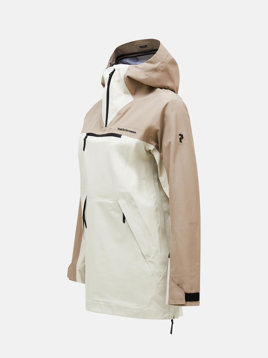 Bilde av Peak Performance  W Vertical Gore-Tex 3L Anorak Avid Beige/Sand Fog