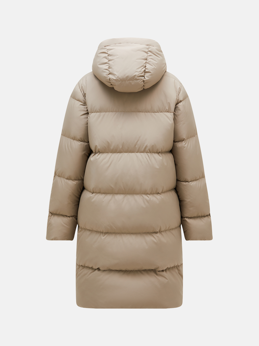 Bilde av Peak Performance  W Quiver Down Parka Avid Beige