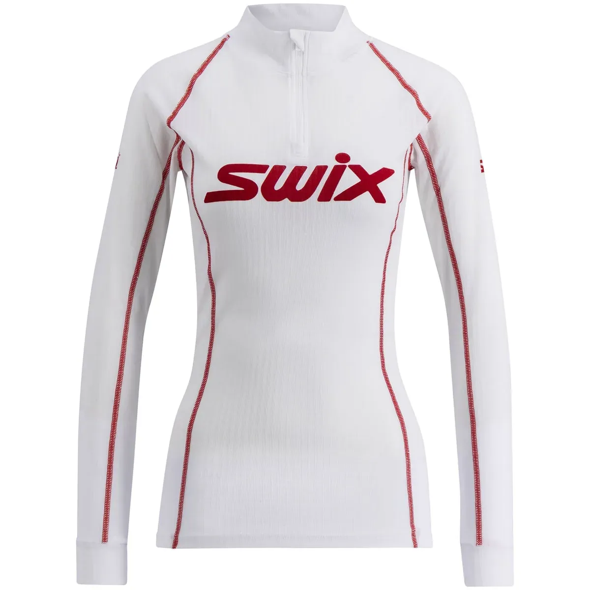 Bilde av Swix  Racex Classic Half Zip W Bright White/Swix Red