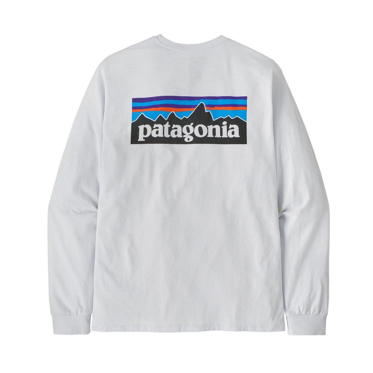 Bilde av Patagonia  M L/S P-6 Logo Responsibili-Tee WHI White