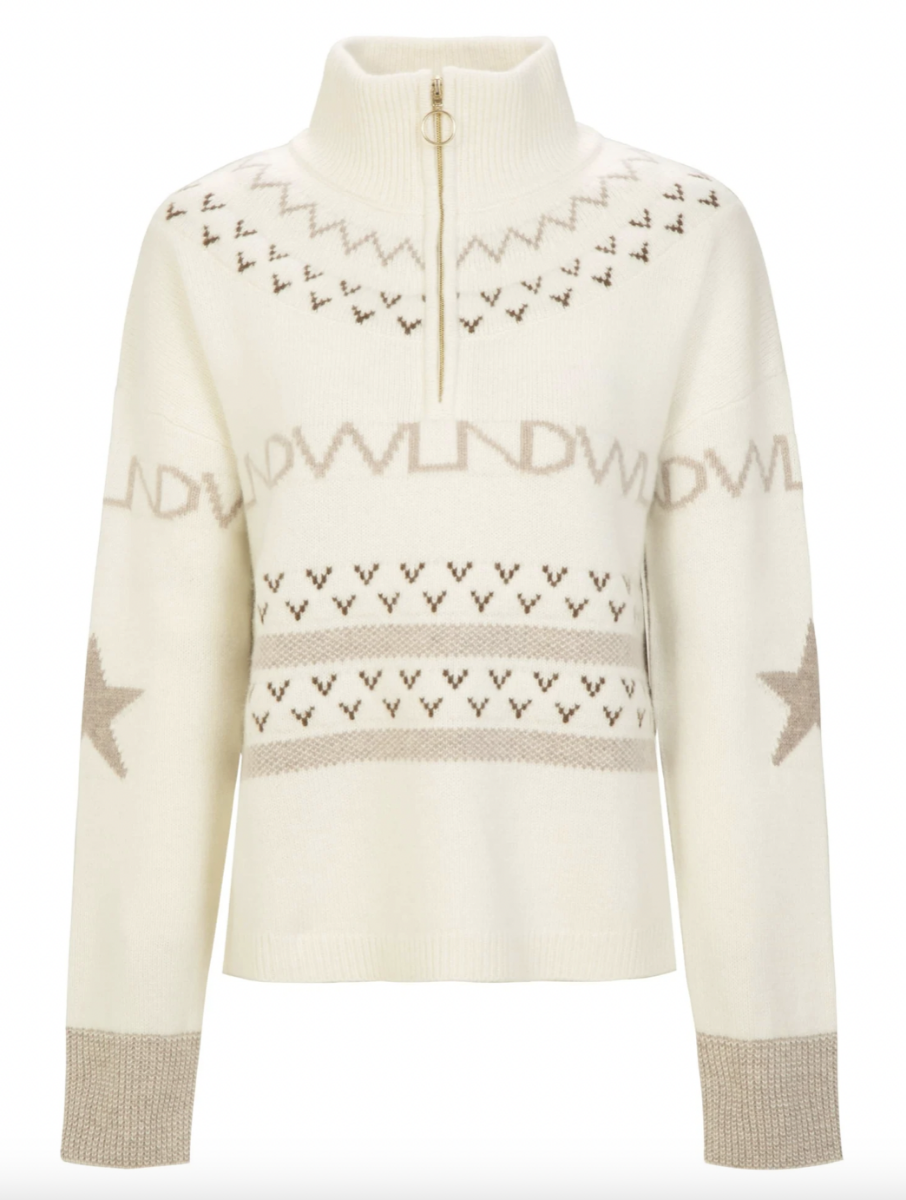 Bilde av WoolLand  Veslepiggen Knitted sweater Woman D05 Beige