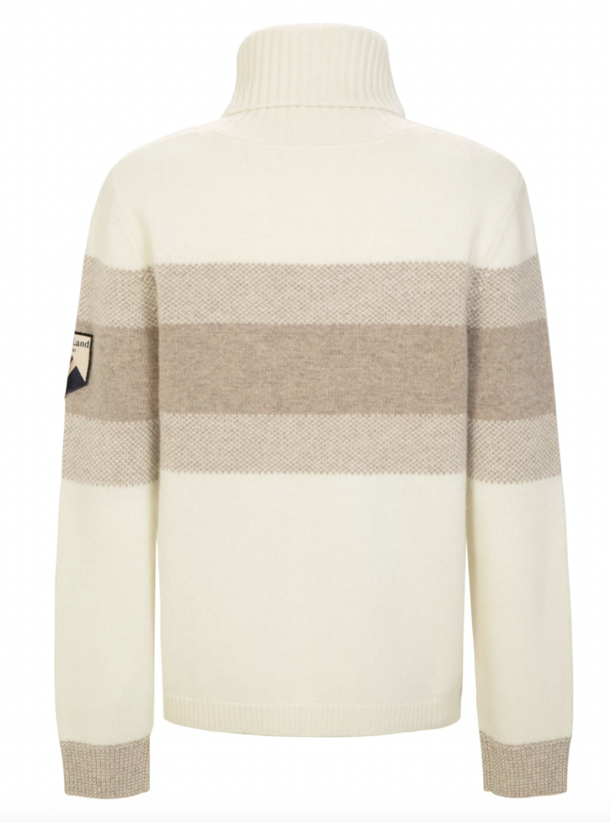 Bilde av WoolLand  Galdhøpiggen knitted turtleneck Woman A04 Cream