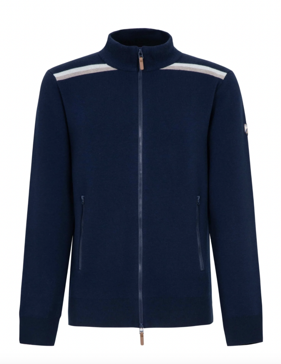 Bilde av WoolLand  Hemsedal Knitted Jacket Man B10 Dark Blue