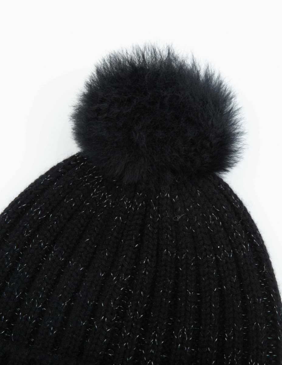 Bilde av WoolLand  Moss Hat F00 Black