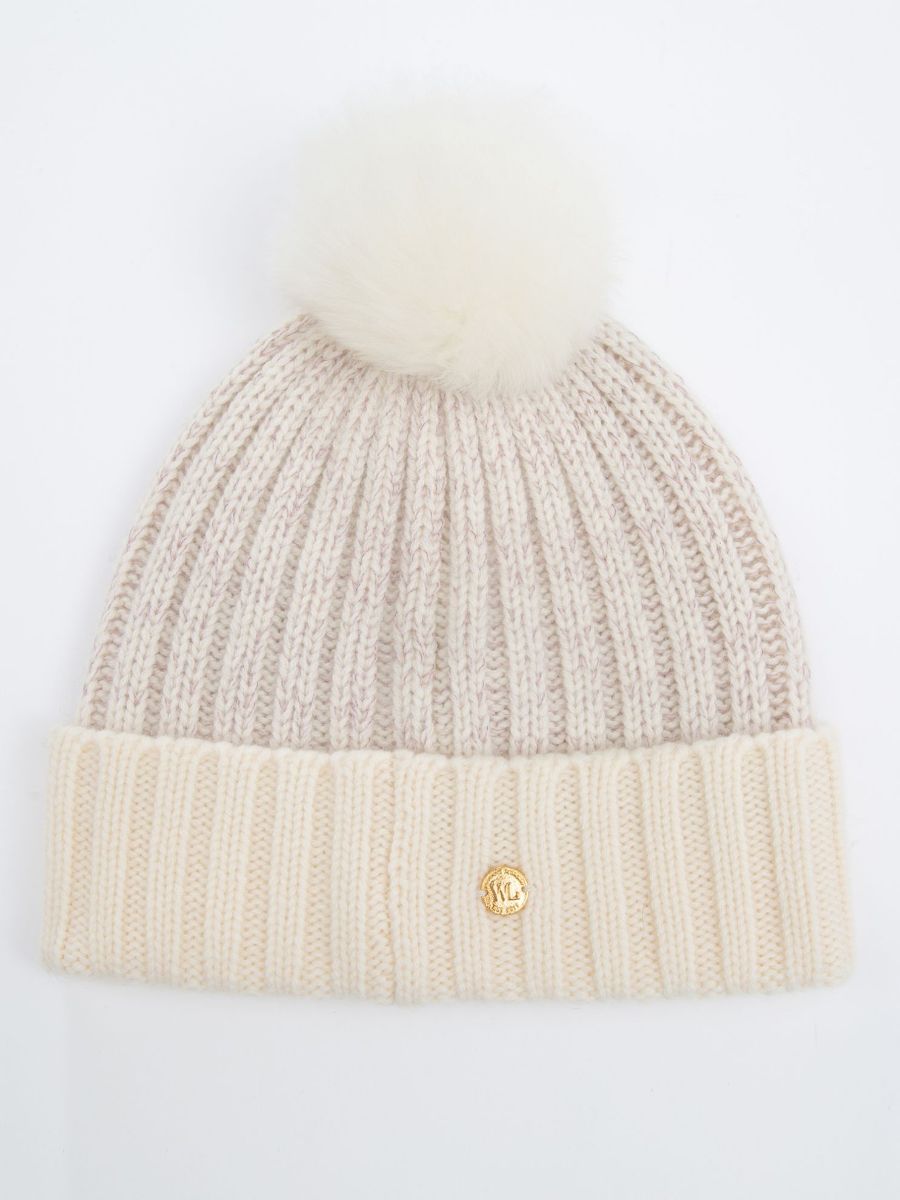 Bilde av WoolLand  Moss Hat A07 Ivory