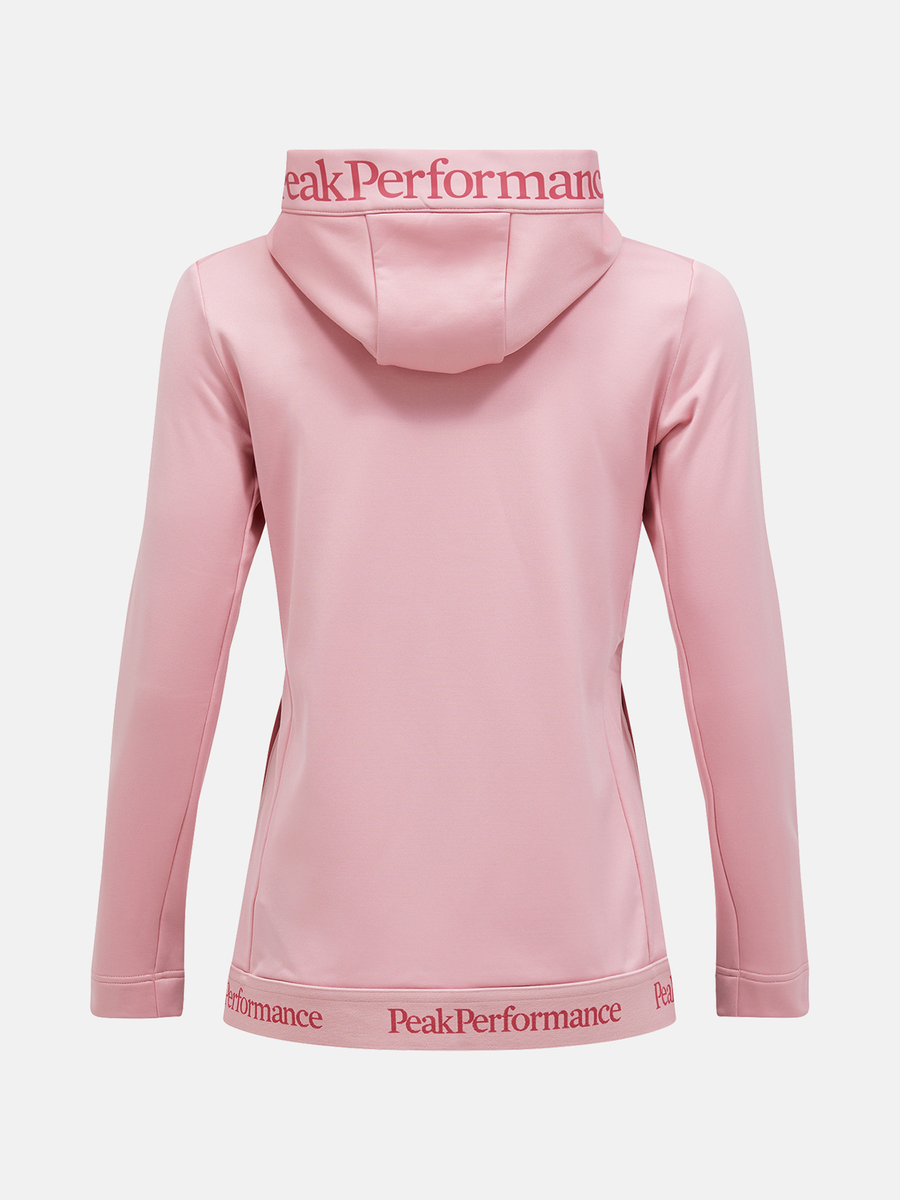 Bilde av Peak Performance  W Rider Tech Zip Hood Warm Blush