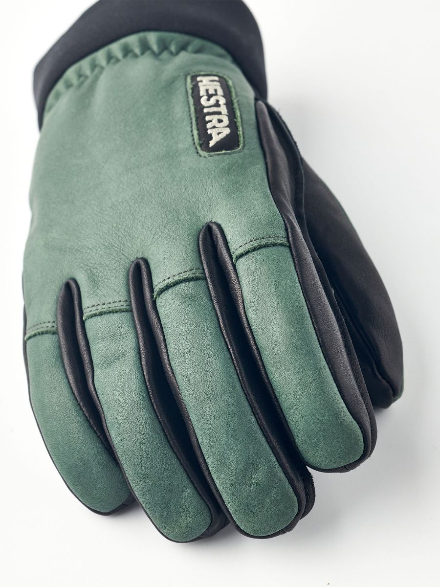 Bilde av Hestra  Army Leather Wool Terry - 5 Finger 860 Forest