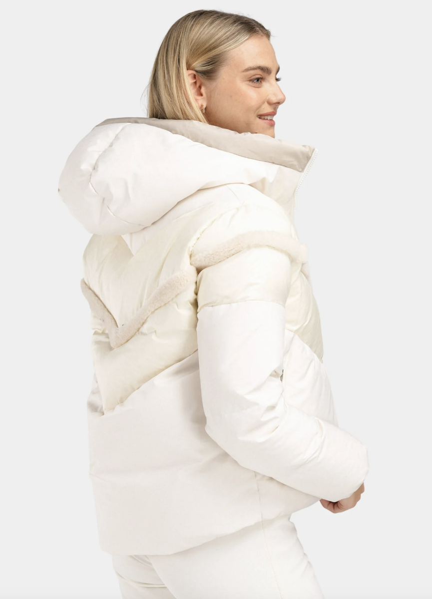 Bilde av WoolLand  Galdhøpiggen Down Jacket Woman A08 White Swan