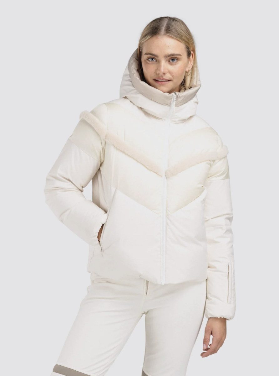 Bilde av WoolLand  Galdhøpiggen Down Jacket Woman A08 White Swan