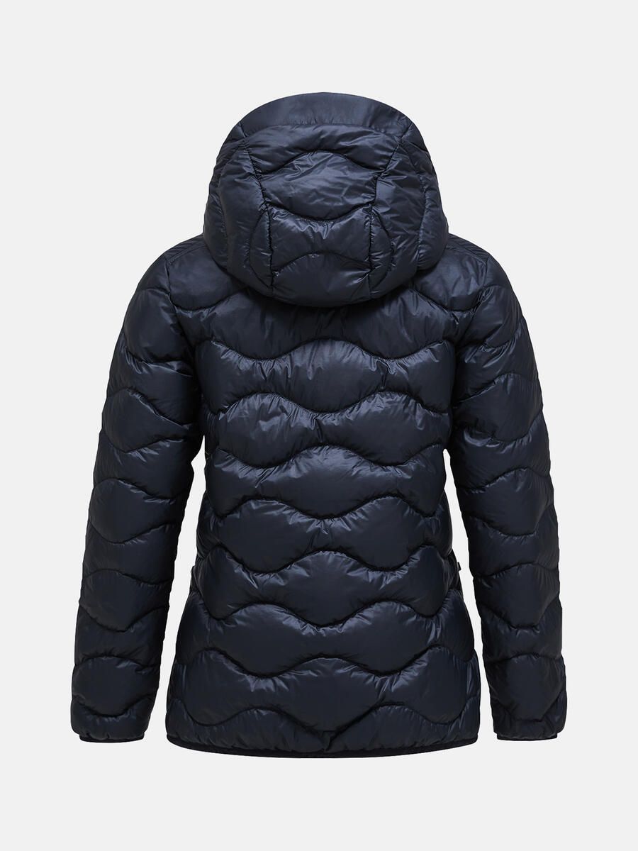 Bilde av Peak Performance  W Helium Down Hood Jacket Black