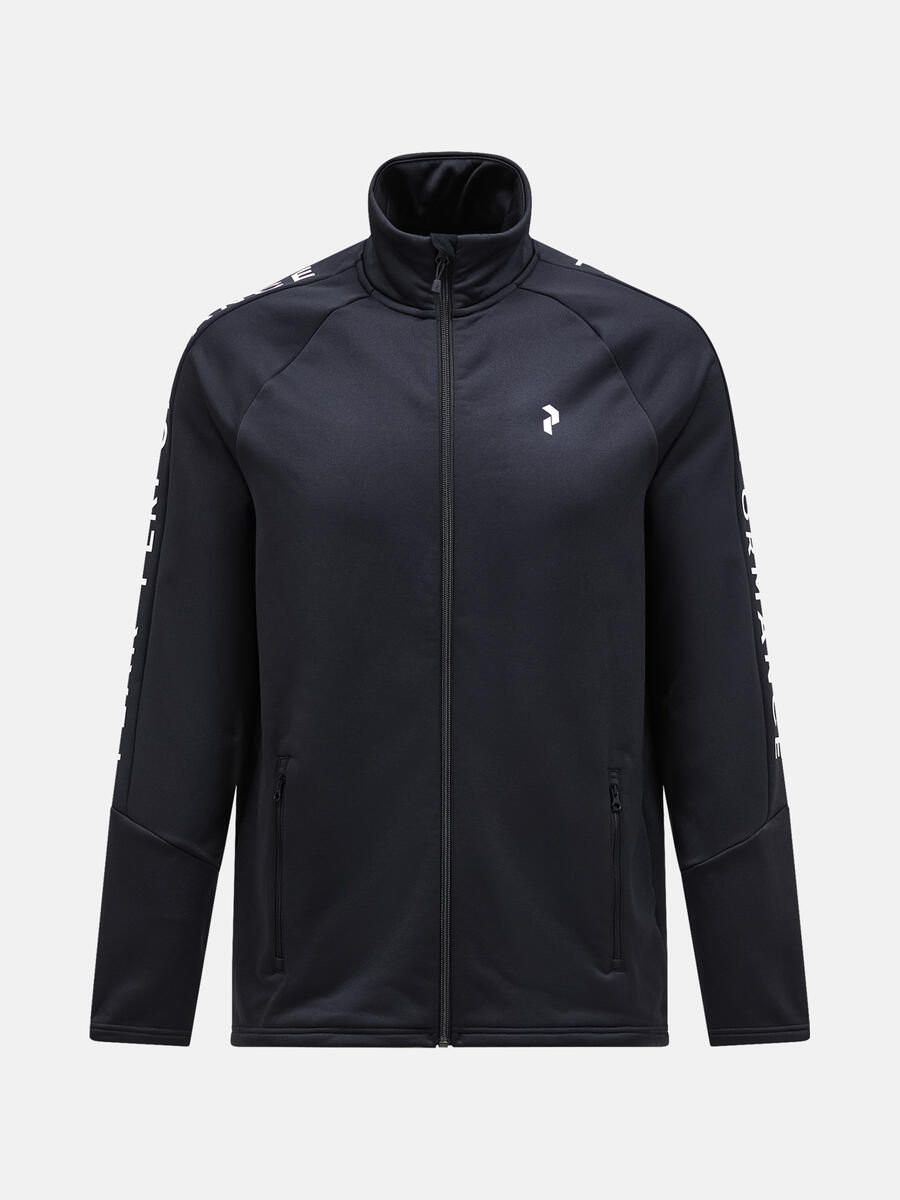 Bilde av Peak Performance  M Rider Zip Jacket Black/Black