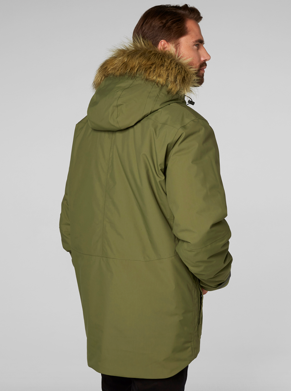helly hansen svalbard parka ivy green
