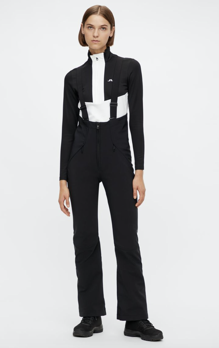 J.lindeberg stanford bib ski pant swpa02244 9999 black Nava Sport