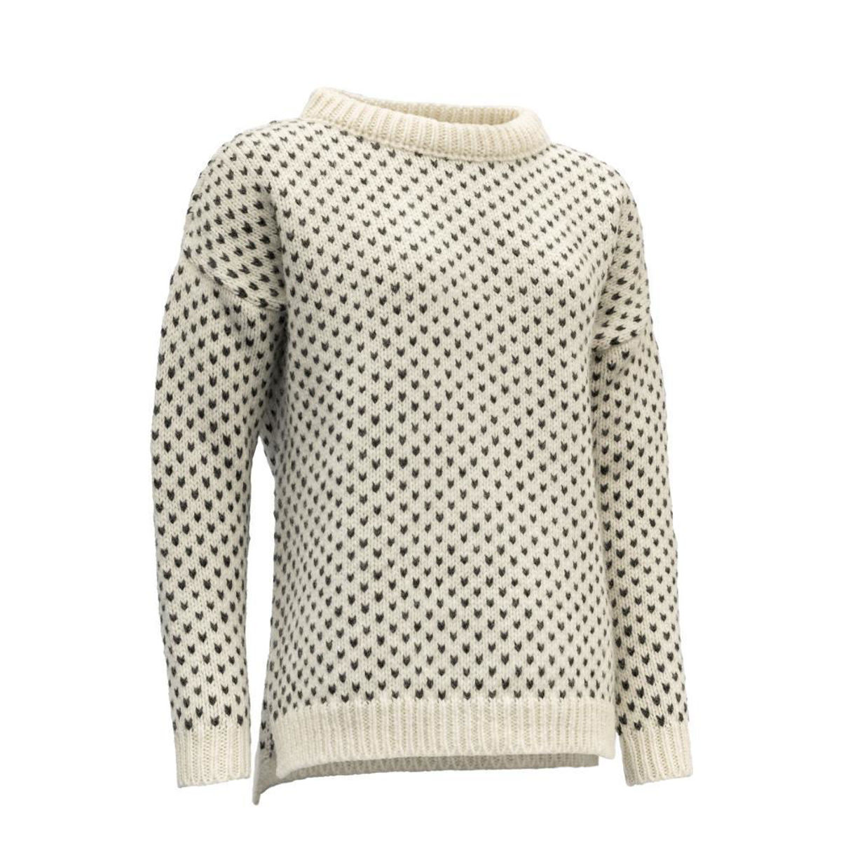 Bilde av Devold  Nordsjø Womans Split Seam Sweater 000A Offwhite