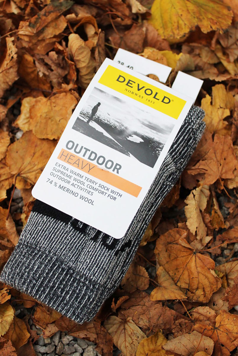 Bilde av Devold  Outdoor Heavy Sock 272A Dark Grey