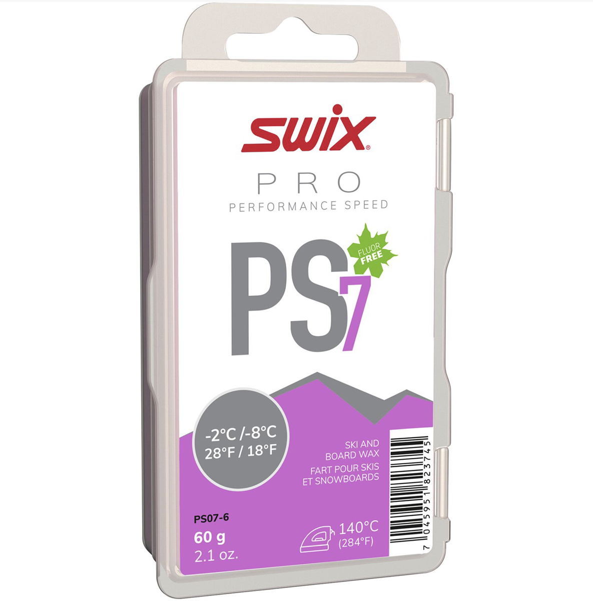 Bilde av Swix  PS7 Violet, -2°C/-8°C, 60g