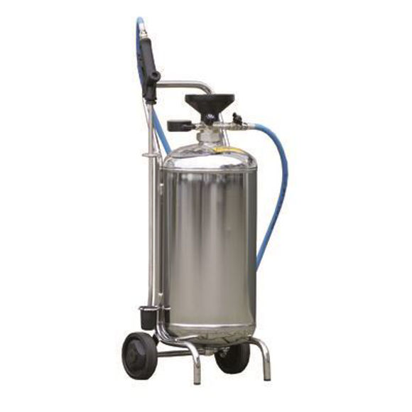 Nordic Lift skumtank 50 ltr. rustfri m/pistol og 10mtr.slange