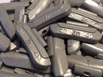 Nordic Lift lodd 40 gr.Zink STÅL FELG clip on 50 stk i eske