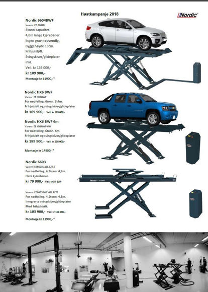 Nordic Lift kampanjeblad 2019