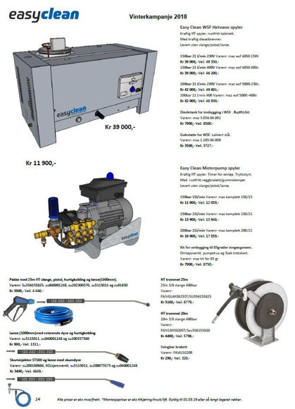 Nordic Lift kampanjeblad 2019