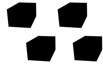 Gummipad Kit for sakseløfter 150  X 100 X 80 MM .4stk