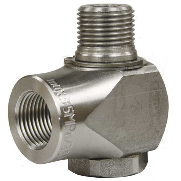 SWIVEL ALBOW ST-320 3/8 "F: 3/8" M SS