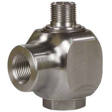 SWIVEL ALBOW ST-322 3/8 "F: 3/8" M SS