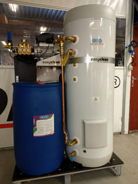 EasyClean MotorPumpe + 300ltr 15Kw varmtvannsbereder.