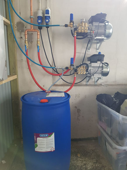 easyclean motorpump 150/15 -230/400-u/tilbehør og brakett