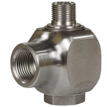 SWIVEL ALBOW ST-322 1/2 "F: 3/8" M SS