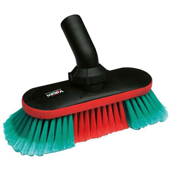 CAR BRUSH 20 CM WITH WATER CHANNEL