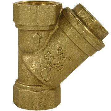 Y-filter 3/4" innv. lavtrykk - Messing