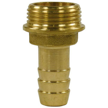 Slangestuss messing 1/2"-16mm