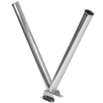 dobbel lanseholder 2x730mm -rørdiamter 60mm