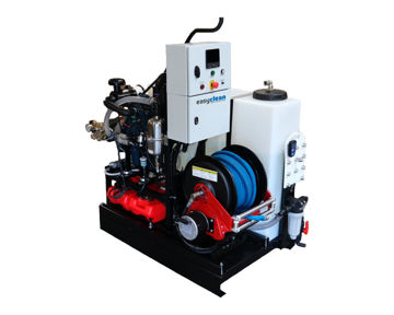 ke/Easyclean 200bar-50ltr/min -KSD2050ST.0.0.C.0.E  kloakkspyler med man.tromel-inkl. fjernstyring-diesel
