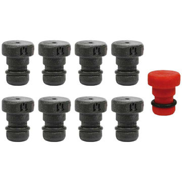 dysesett 9 innsatsdyser 0,5-1,5 -inkl. 1 uten hull