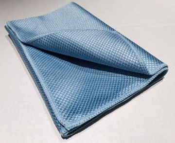 Microfiber Glassklut - Fiskeskjell - 35*35cm - 300 GSM