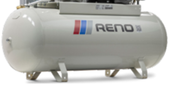 Reno 670/270 Stempelkompressor 4kw 5,5hk 666l/min 11bar 270ltr tank
