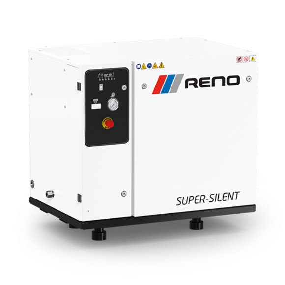 Reno 650/270 Silent Stempelkompressor 4kw 5,5hk 650l/min 11bar 270ltr tank