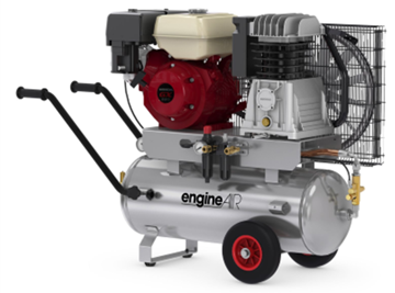 Reno bensindrevet kompressor 524l/min 14bar 50ltr tank EngineAIR 9/50 14 Petrol