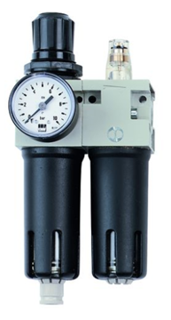 Reno trykkregulator med vannutskiller og tåkesmører 1/4