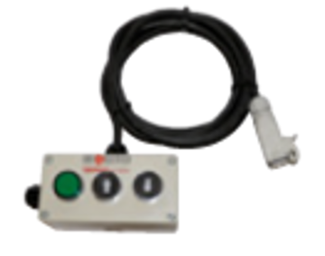 AER Betjeningspanel for ARHM motorisert eksostrommel ink. 3m kabel