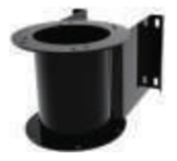 Veggbrakett for vifte/sveisearm