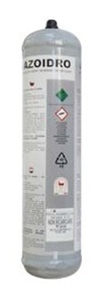 Nitrogen-hydrogen flaske 950CC for bruk til lekkasjetesting
